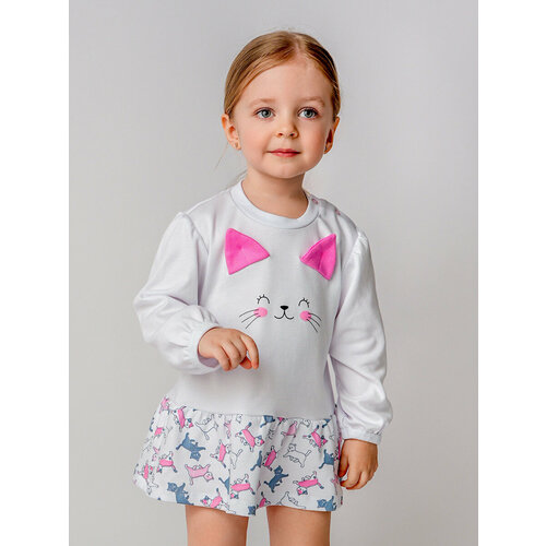 фото Платье котмаркот, размер 68, белый