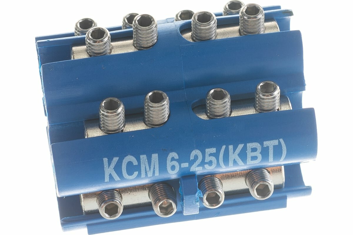 КВТ Блок соединительный изолир. КСМ 6-25 исп.1 68040 — фото 1