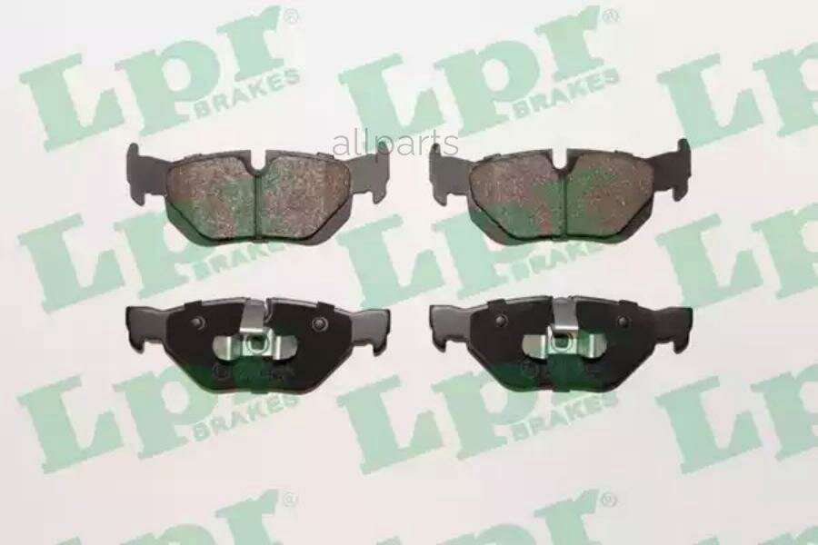 LPR 05P1252 Колодки торм. дисковые