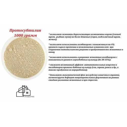 Фермент Протосубтилин ГЗх 1000гр