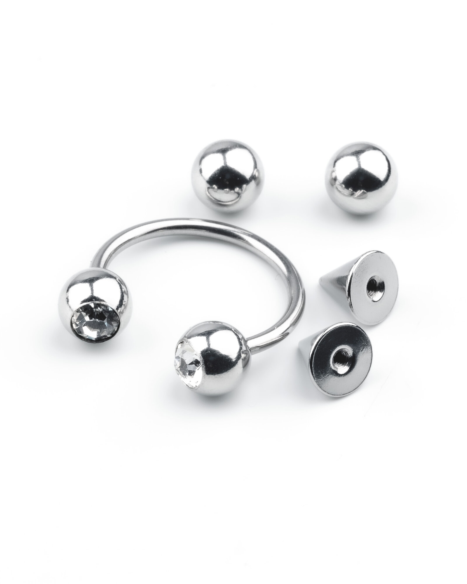 Пирсинг в бровь Visla Jewelry мм 
