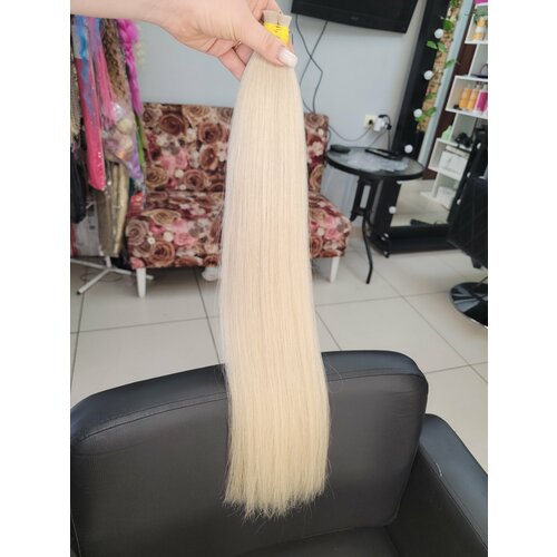 Волосы блонд 70см