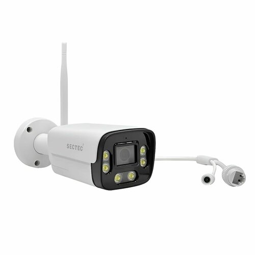 Уличная 5Мп Wi-Fi LAN IP камера видеонаблюдения STARVIS COLORVU SECTEC ST-IP480F-5M-WSA-OZ 7260₽