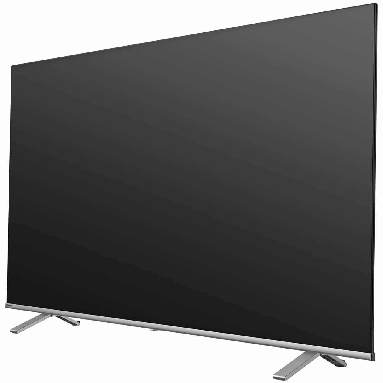 QLED-телевизор Toshiba 43C450KE, диагональ 43", разрешение 3840×2160, черный — фото 1