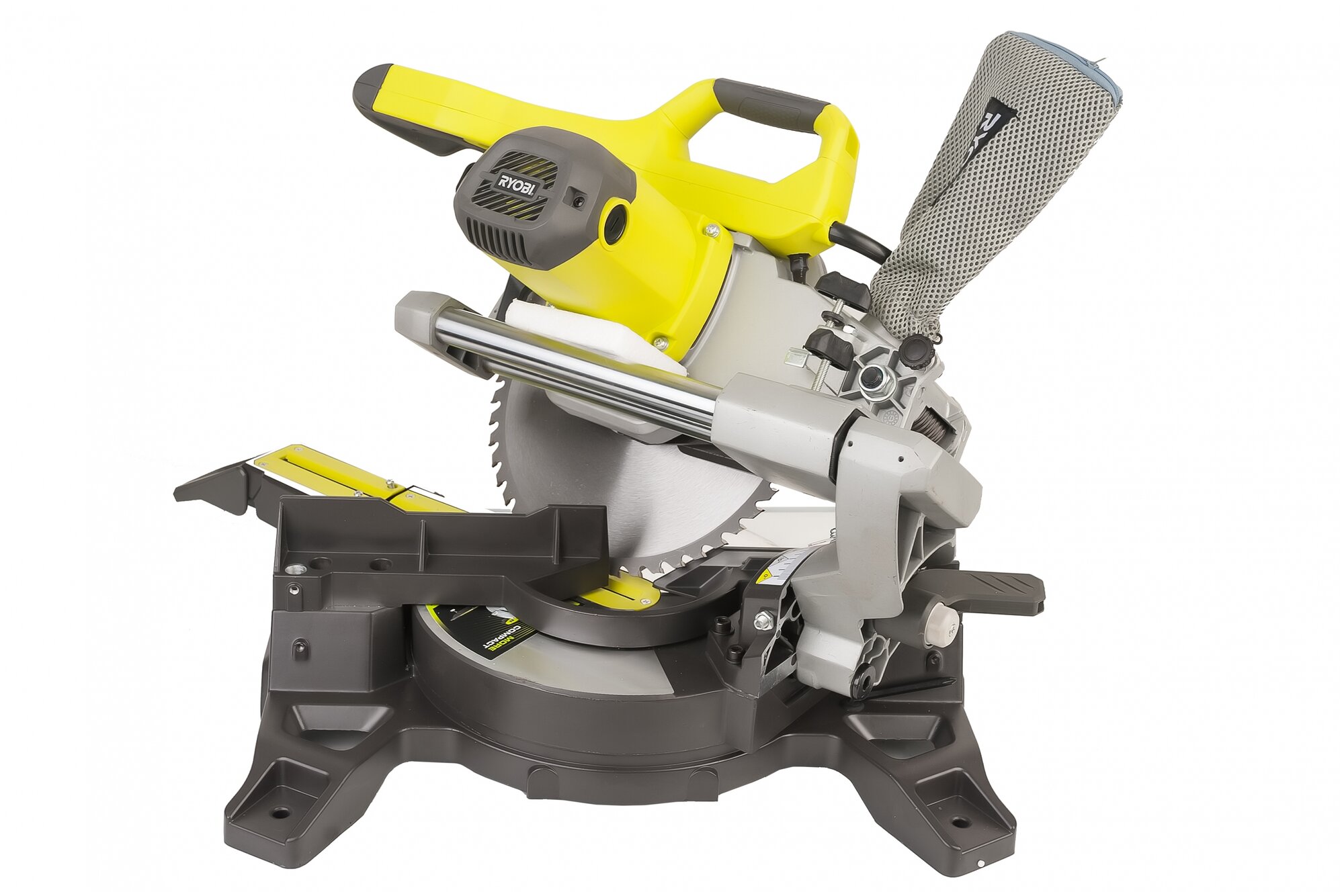 Изображение Торцовочная пила с протяжкой RYOBI EMS254L, 2000 Вт