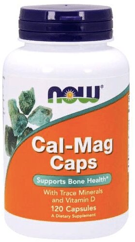 NOW Foods Cal-Mag Caps, Кал-Маг 120 капсул