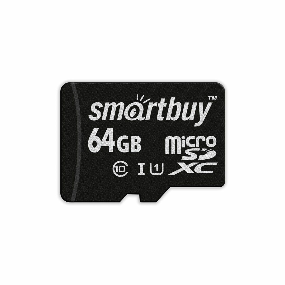 Карта памяти 64Гб microSDXC Smartbuy SB64GBSDCL10-00 Class 10 UHS-I