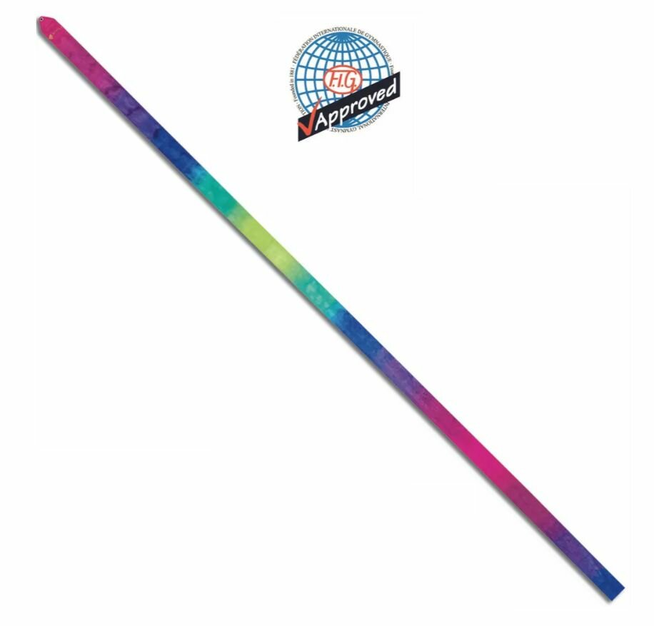 Лента для художественной гимнастики Chacott Gradation Ribbon 6м 778 Plum