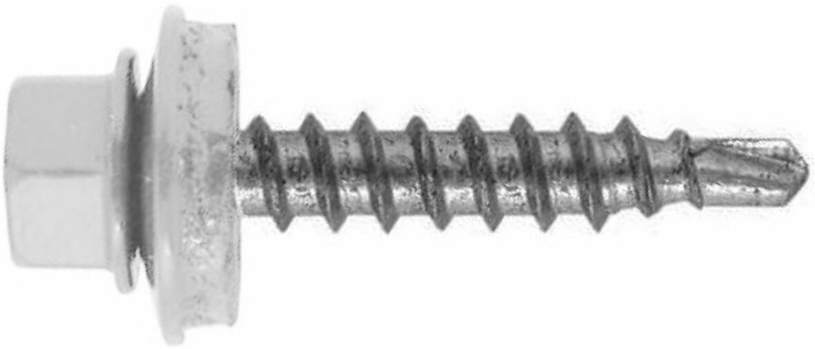 Саморез кровельный 48х35 RAL 9003 белый