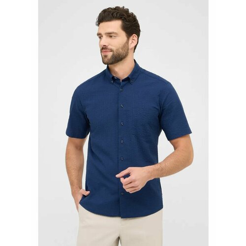 фото Рубашка eterna modern fit, размер 48/ru62, dark blue