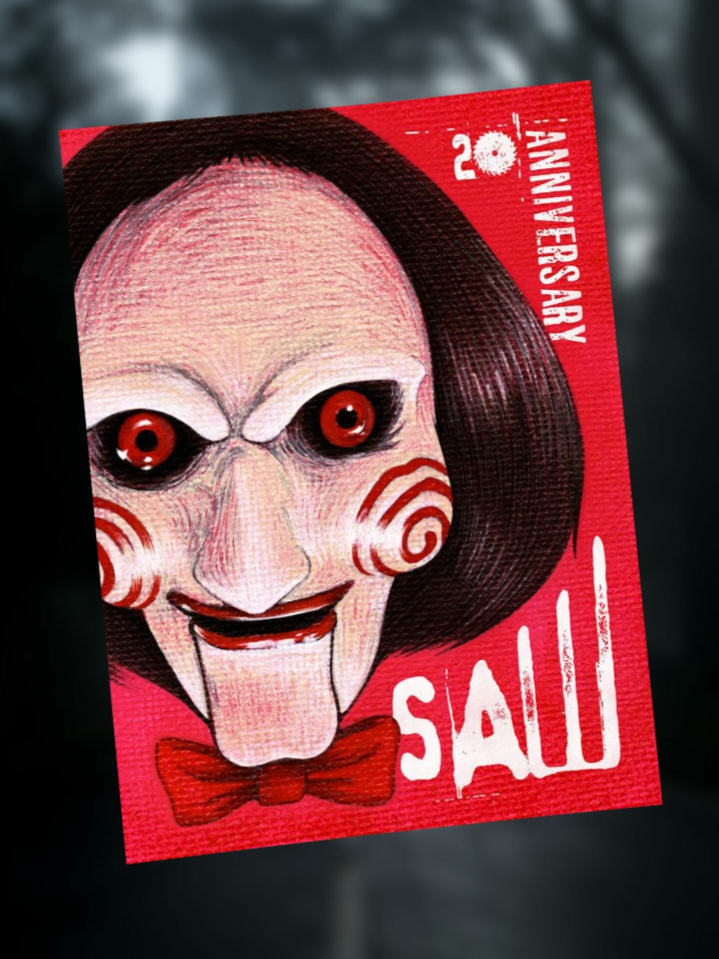 Постер pinterest "Пила", 29х42, А3, глянцевый