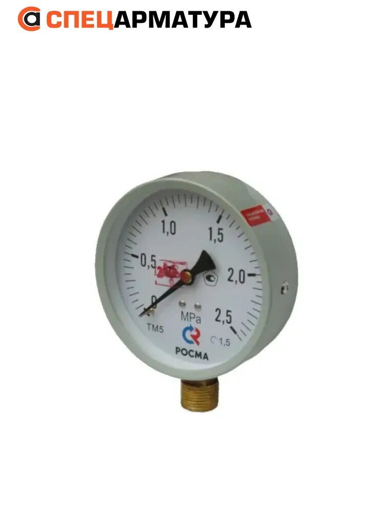 Манометр показывающий технический ТМ-510Р.00(0-2,5MРa)M20x1,5.1,5