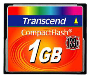 Карта памяти Transcend CompactFlash 1GB 133x