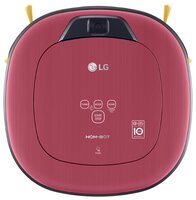 Робот-пылесос LG VR6570LVMP красный металлик