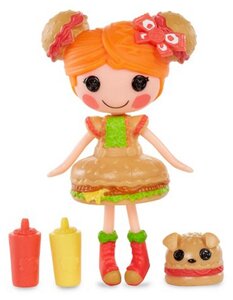 Фото Кукла Lalaloopsy Mini Yummy Гамбурелла 8 см 544562