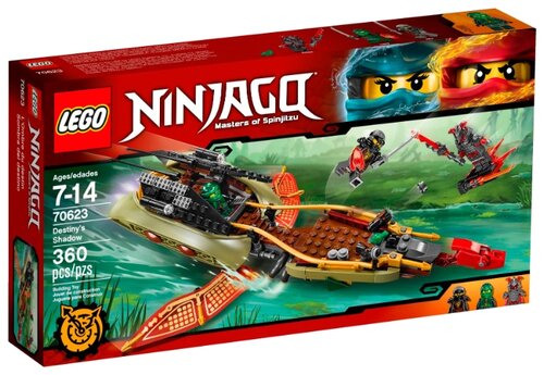 Конструктор LEGO Ninjago 70623 Тень судьбы, 360 дет.