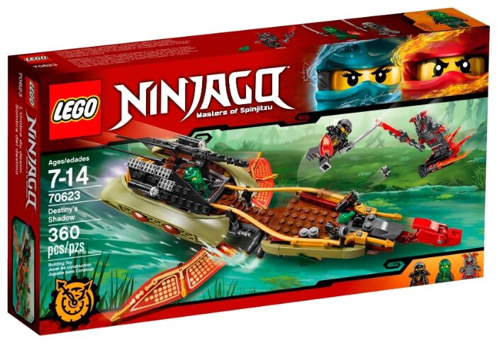 Конструктор LEGO Ниндзя Го (Lego Ninja Go) 70623 Тень судьбы