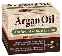 HerbOlive Antiwrinkle face Cream Крем для лица против морщин для нормальной-смешанной кожи 50 мл