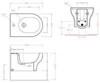 Биде Olympia Clear 17CL011