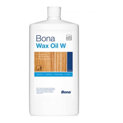 Средство по уходу Bona Wax Oil W (Бона Вакс Ойл В) 1.00л. Для масляных покрытий, полуматовый