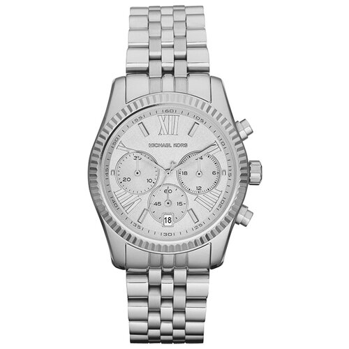 Наручные часы MICHAEL KORS Lexington, серебряный, черный наручные часы michael kors lexington серебряный черный