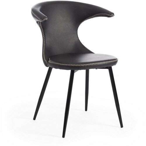 Стул FLAIR (mod. 9020) серый 22/черный