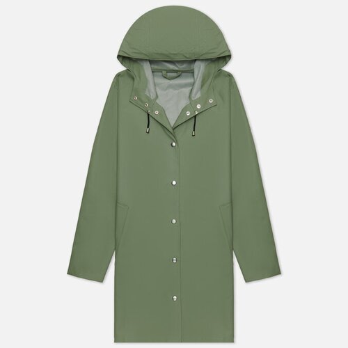 Женская куртка дождевик Stutterheim Mosebacke Lightweight зелёный, Размер L