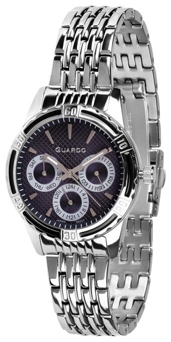 Часы наручные Guardo B01106.1 тёмно-синий