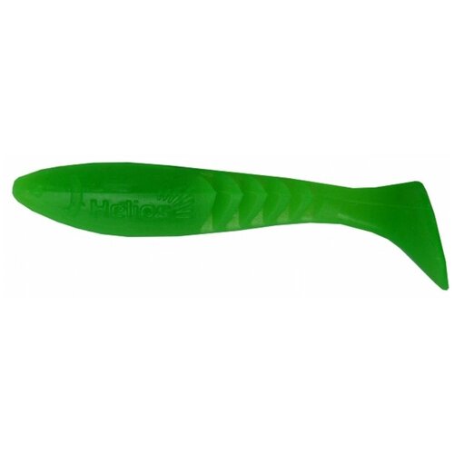 Виброхвост Helios Slash Electric green, 6.7 см, 10 шт. (HS-19-007)