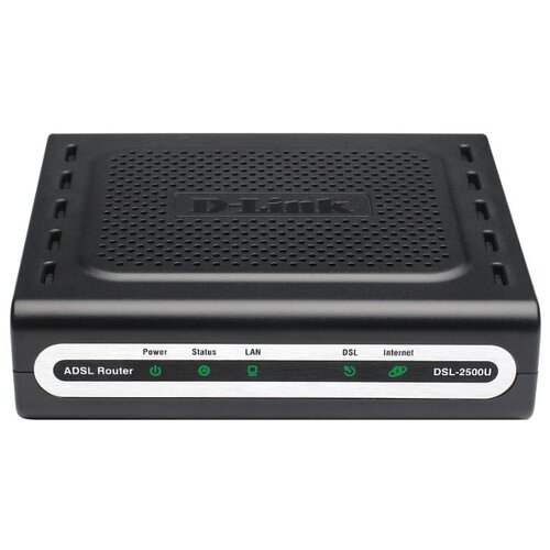 Маршрутизатор D-Link DSL-2500U d link dsl 30cf rs сплиттер adsl2 annex a c телефонным кабелем 12 см