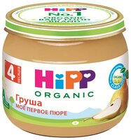 Пюре HiPP Груша (с 4 месяцев) 80 г, 2 шт