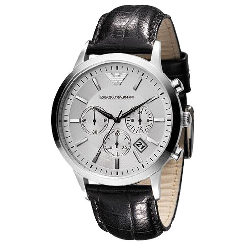 Наручные часы EMPORIO ARMANI Renato AR2432, черный, белый