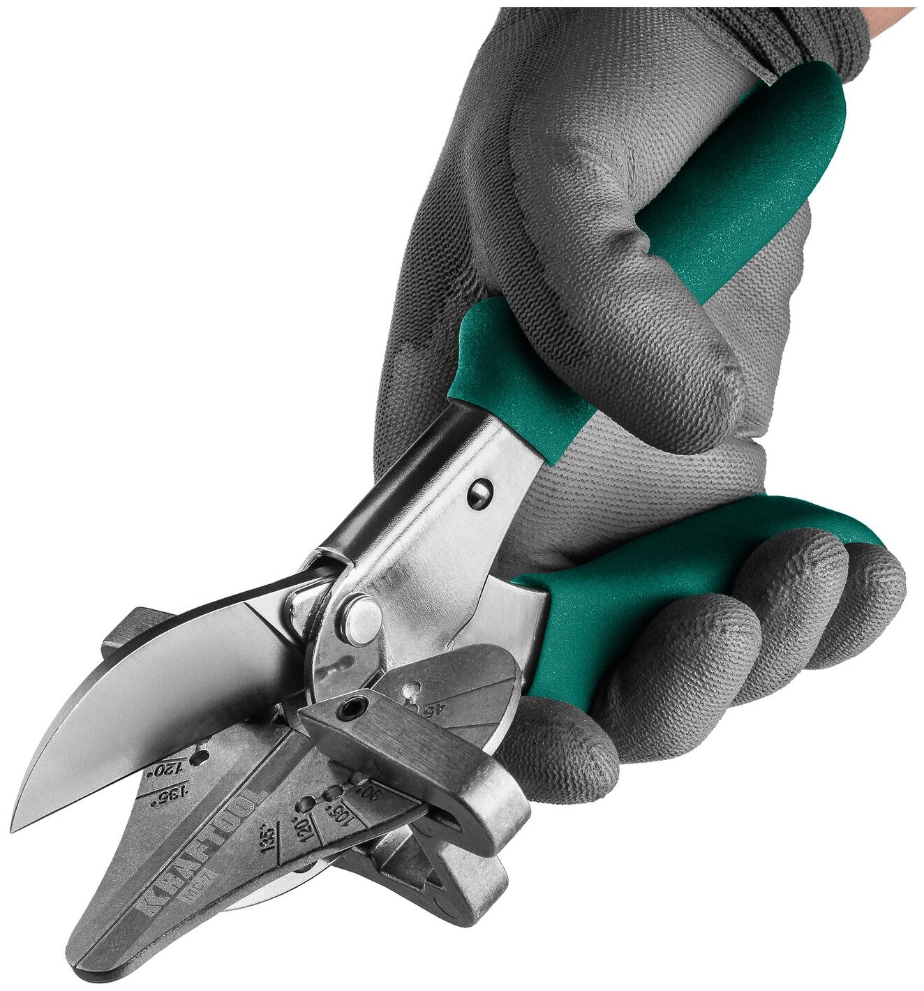 KRAFTOOL MC-7 ножницы угловые для пластмассовых и резиновых профилей(23372) - фотография № 3