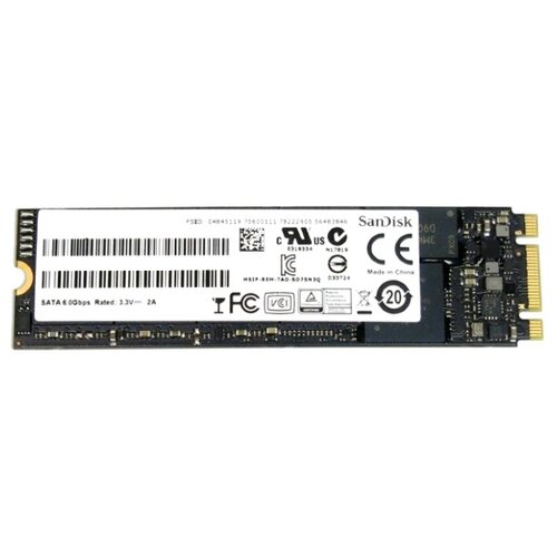 Жесткий диск SSD M2 512Gb SanDisk X300 470530MBs 68000 IOPS MLC 2280 SATA-III SD7SN6S-512G-1122 1414400₽
