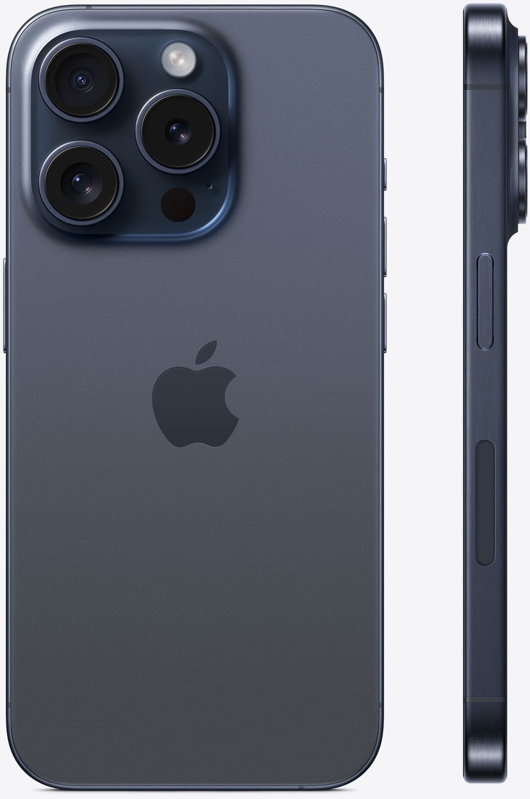 Смартфон Apple iPhone 15 Pro 256 ГБ, Dual nano SIM, синий титан - фотография № 2