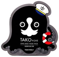 TONY MOLY пластырь Tako Pore One Shot от черных точек 1.5 г 1 шт. пакет