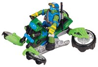 Игровой набор Playmates TOYS TMNT Mutations Мотоцикл-квадрокоптер с фигуркой Лео 94262