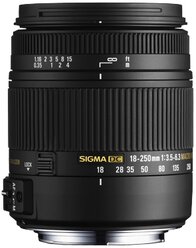 Объектив Sigma AF 18-250mm f/3.5-6.3 DC OS HSM Macro Nikon F