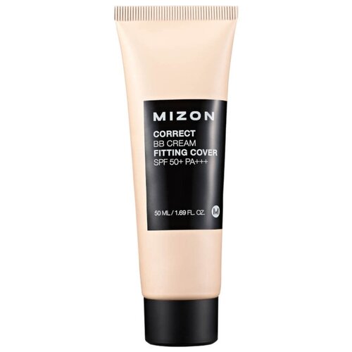 фото Mizon bb крем fitting cover correct, spf 50, 50 мл