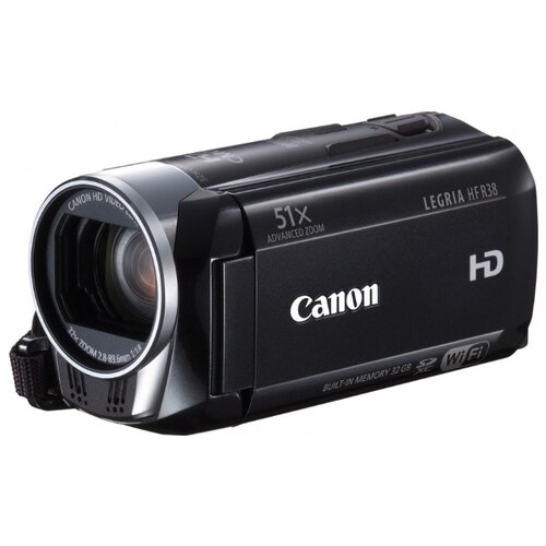 Видеокамера Canon LEGRIA HF R38 черный