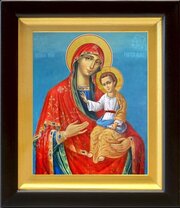 Гербовецкая икона Божией Матери, в киоте 14,5*16,5 см