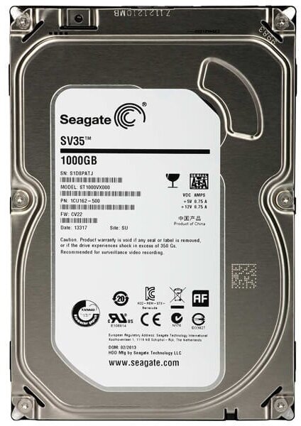 Внутренний жесткий диск Seagate ST1000VX000 1 ТБ