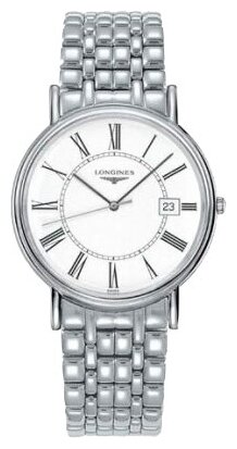 Наручные часы LONGINES, серебряный