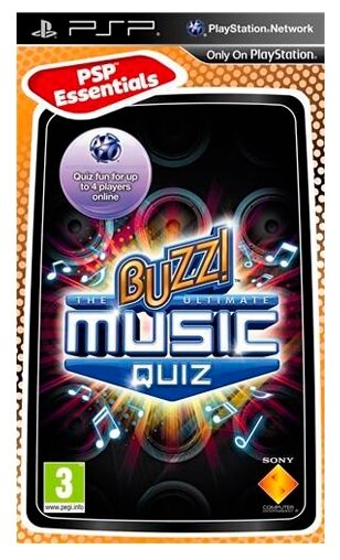 Buzz! The Ultimate Music Quiz Игра для PSP Sony - фото №2