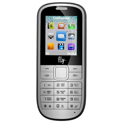 Мобильный телефон Fly TS90 White-Grey белый серый 299000₽