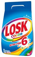 Стиральный порошок Losk Active-Zyme 6 Color (автомат) 9 кг пластиковый пакет