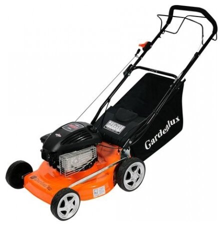 Бензиновая газонокосилка Gardenlux GLM4850S, 5 л.с., 48 см - фотография № 1