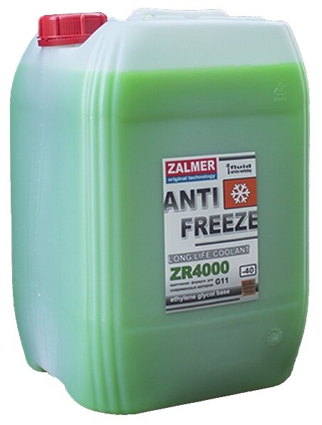 Антифриз ZALMER ZR4000 G11 зеленый 20кг