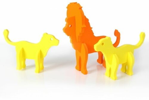 Развивающая игрушка ELBASCOTOYS Животные Львы