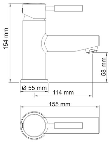 Смеситель для раковины Wasserkraft - фото №2